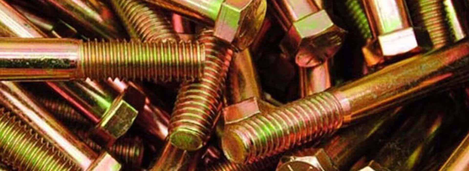 Cupro Nickel 70 / 30 Fasteners Cupro Nickel 70 / 30 Fasteners